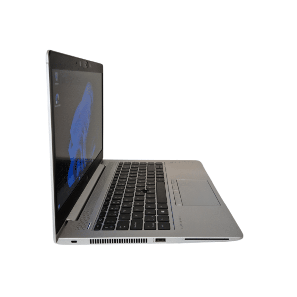 HP EliteBook 840 G5 | 14,1″ | i5 | 8GB | 256GB SSD | Brugt B - set fra venstre side