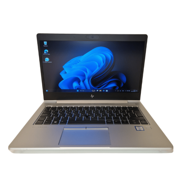 HP EliteBook 830 G5 | 13,3″ | i5 | 8GB | 256GB SSD | Brugt A - vist forfra