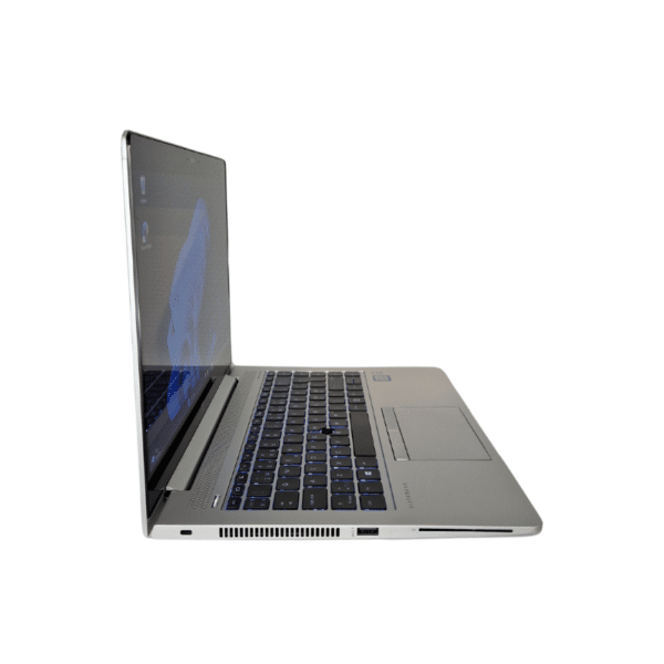 HP EliteBook 840 G5 | 14,1″ | i5 | 16GB | 256GB SSD | Touch skærm | Brugt A - vist fra venstre side