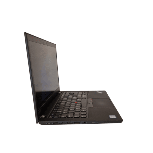 Lenovo ThinkPad T490 | 14,1″ FHD | I5 | 8GB | 256GB SSD | Grade A - vist fra venstre side