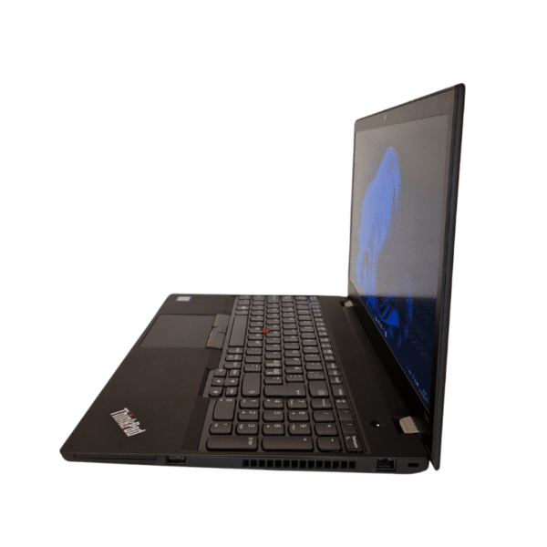 Lenovo ThinkPad T590 | 15,6″ | I5 | 8GB | 256GB SSD | Grade A - set fra højre side