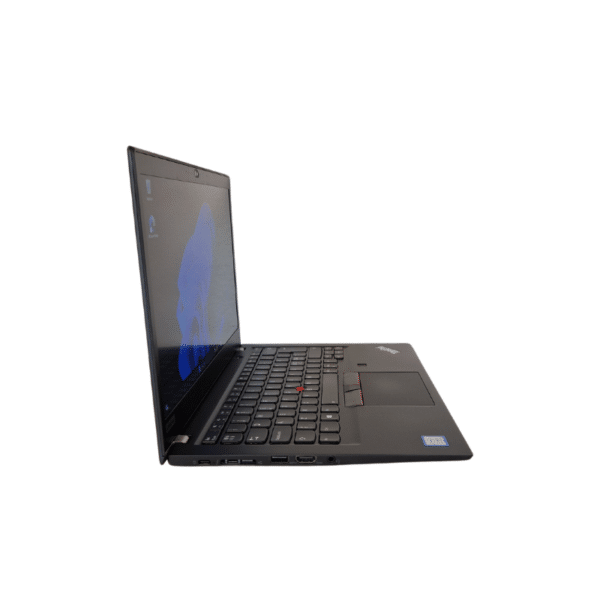 Lenovo ThinkPad T490s | 14,1″ FHD | I7 | 16GB | 512GB SSD | Grade A - set fra venstre side