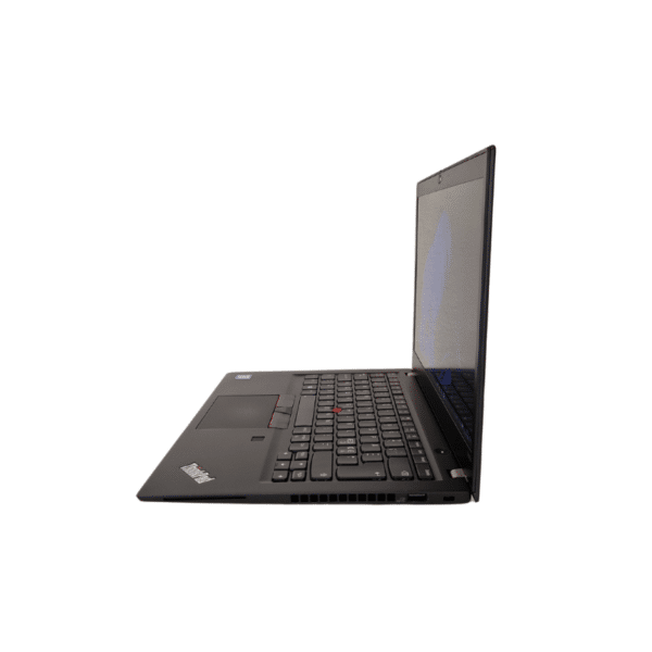 Lenovo ThinkPad T490s | 14,1″ FHD | I7 | 16GB | 512GB SSD | Grade A - set fra højre side