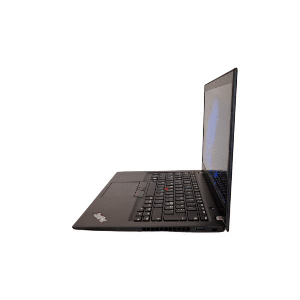 Lenovo ThinkPad T490s | 14,1″ FHD | I5 | 8GB | 256GB SSD | Grade A - set fra højre side