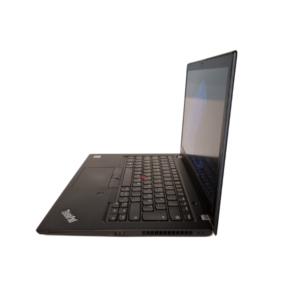 Lenovo ThinkPad T480s | 14,1″ FHD | I7 | 24GB | 512GB SSD | Grade B-1 - set fra højre side