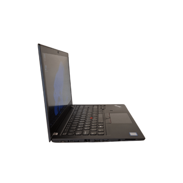 Lenovo ThinkPad T480s | 14,1″ FHD | I7 | 16GB | 512GB SSD | Grade C - set fra venstre side
