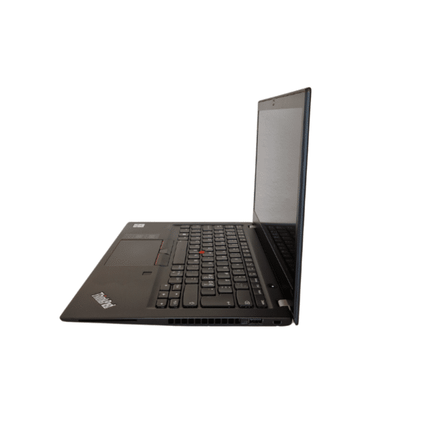 Lenovo ThinkPad T14s Gen 1 | 14,1″ FHD | Touch | I5 | 16GB | 512GB SSD | Brugt A - set fra højre side