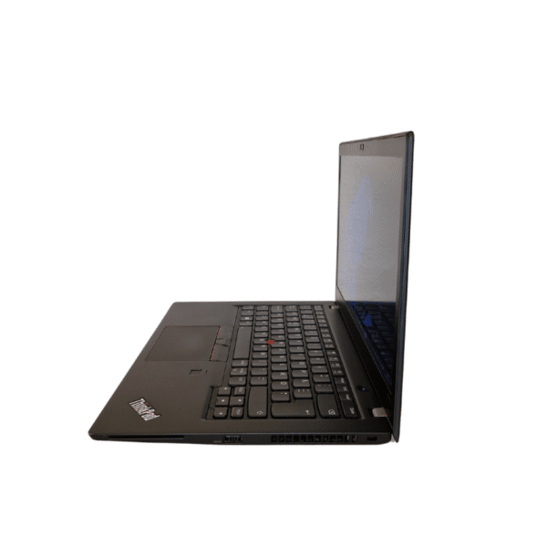 Lenovo ThinkPad T480s | 14,1″ FHD | I5 | 8GB | 256GB SSD | Grade C - set fra højre side