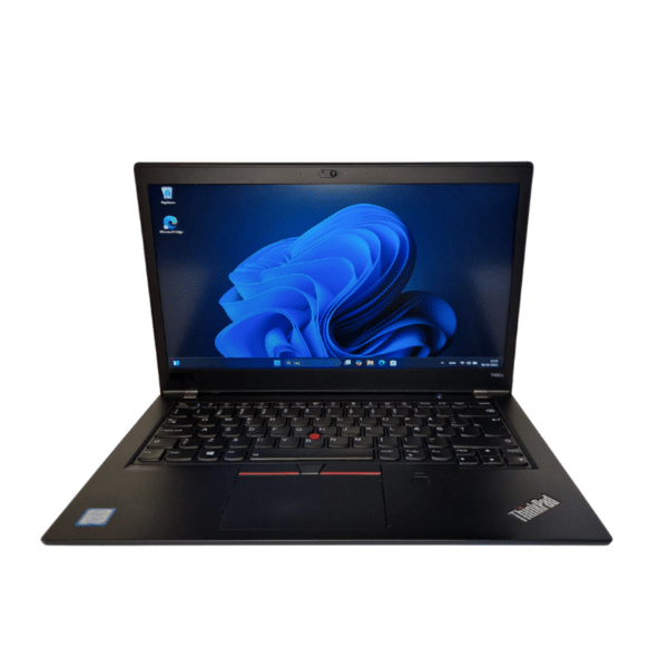 Lenovo ThinkPad T480s | 14,1″ FHD | I7 | 16GB | 256GB SSD | Grade A - vist forfra