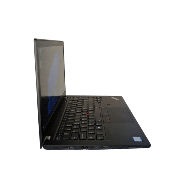 Lenovo ThinkPad T480s | 14,1″ FHD | I7 | 16GB | 256GB SSD | Grade A - vist fra venstre side