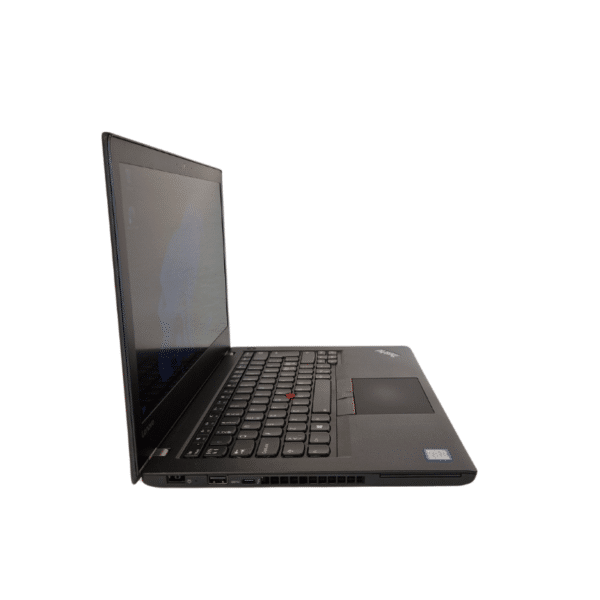 Lenovo ThinkPad T470 | 14,1″ FHD | i5 | 8GB | 256GB SSD | Brugt A - set fra venstre side