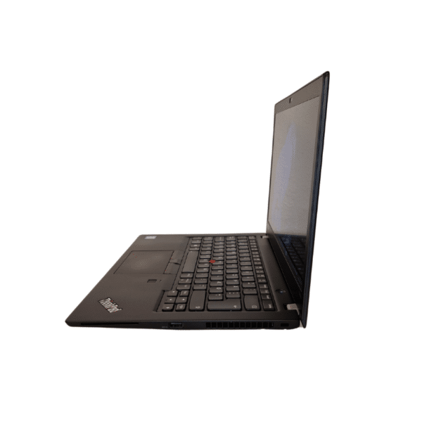 Lenovo ThinkPad T480s | 14,1″ FHD | I7 | 16GB | 256GB SSD | Grade B - set fra højre side