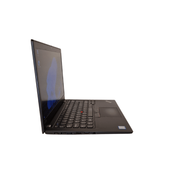 Lenovo ThinkPad X390 | 13,3″ FHD | Touch | I5 | 8GB | 256GB SSD | Grade B - Set fra venstre side