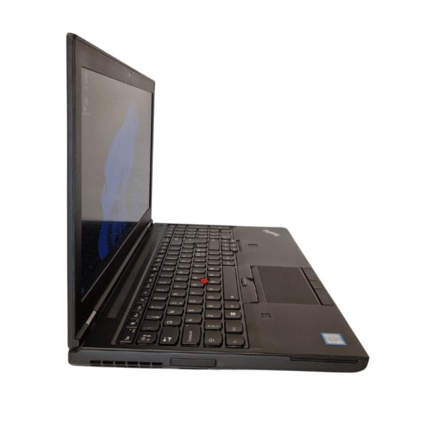 Lenovo Thinkpad P50 | 15,6″ | I7 | 32GB | 512GB SSD | Grade B - set fra venstre side