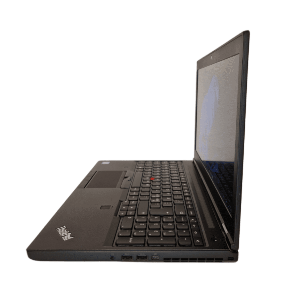 Lenovo Thinkpad P50 | 15,6″ | I7 | 32GB | 512GB SSD | Grade B - set fra højre side