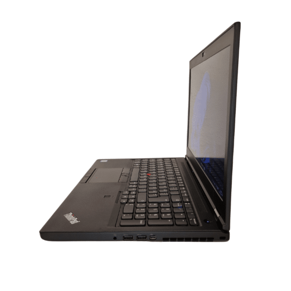 Lenovo Thinkpad P52 | 15,6″ FHD | I7 | 32GB | 512GB SSD | Grade A - set fra højre side