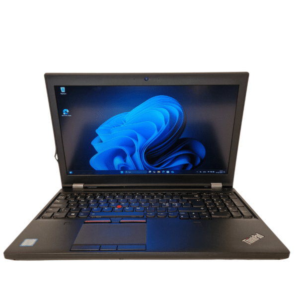 Lenovo Thinkpad P50 | 15,6″ | I7 | 32GB | 512GB SSD | Grade C - vist forfra