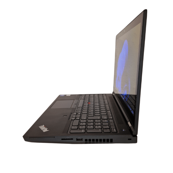 Lenovo ThinkPad P15 Gen 2 | 15,6″ | Touch | I7 | 32GB | 1TB SSD | Grade A - set fra højre side