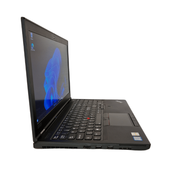 Lenovo Thinkpad P53 | 15,6″ FHD | I7 | 32GB | 1TB SSD | Grade A - set fra venstre side