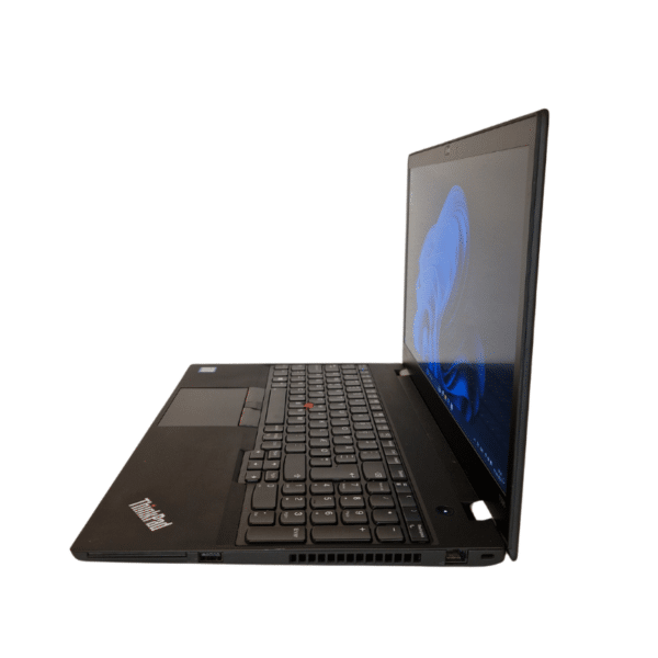 Lenovo ThinkPad T590 | 15,6″ | I5 | 16GB | 256GB SSD | Grade A - set fra højre side