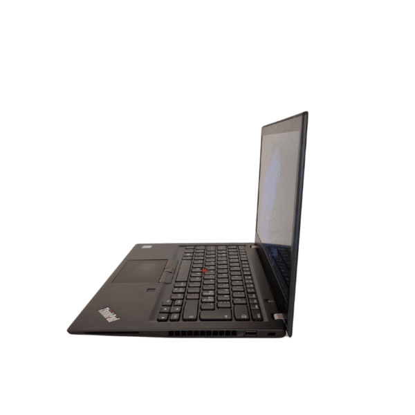 Lenovo ThinkPad T490s | 14,1″ FHD | I5 | 8GB | 256GB SSD | Grade B - set fra højre side