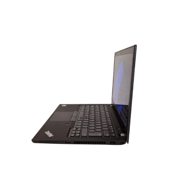 Lenovo ThinkPad T490 | 14,1″ FHD | I7 | 16GB | 256GB SSD | Grade C - set fra højre side