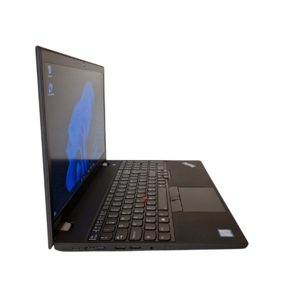 Lenovo ThinkPad T590 | 15,6″ | I5 | 16GB | 256GB SSD | Grade A - set fra venstre side