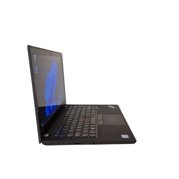 Lenovo ThinkPad T490 | 14,1″ FHD | I7 | 16GB | 256GB SSD | Grade C - set fra venstre side