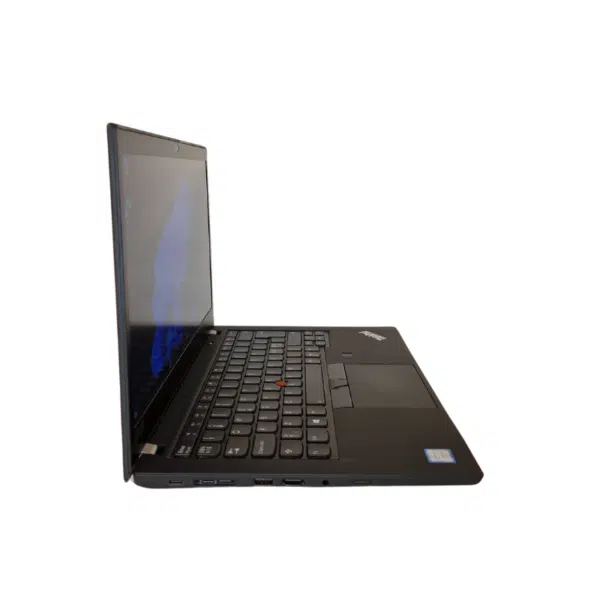 Lenovo ThinkPad T490 | 14,1″ FHD | I5 | 8GB | 256GB SSD | Grade C - set fra venstre side