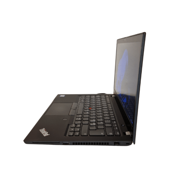 Lenovo ThinkPad T490 | 14,1″ FHD | I5 | 8GB | 256GB SSD | Grade C - set fra højre side