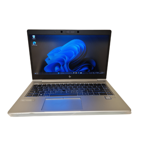 HP EliteBook 840 G6 | 14,1″ | i5 | 16GB | 256GB SSD | Touch Skærm | Brugt C - set forfra