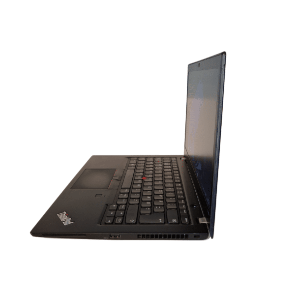 Lenovo ThinkPad T480s | 14,1″ FHD | I7 | 8GB | 256GB SSD | Grade B - vist fra højre side