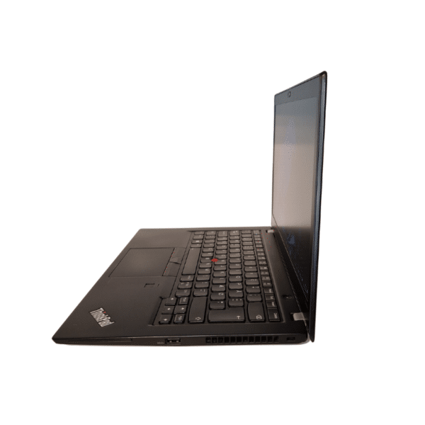 Lenovo ThinkPad T480s | 14,1″ FHD | I5 | 24GB | 256GB SSD | Grade B - set fra højre side