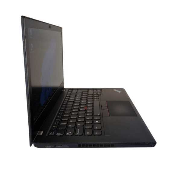 Lenovo ThinkPad T480 | 14,1″ FHD | i5 | 16GB | 256GB SSD | Brugt B - set fra venstre side