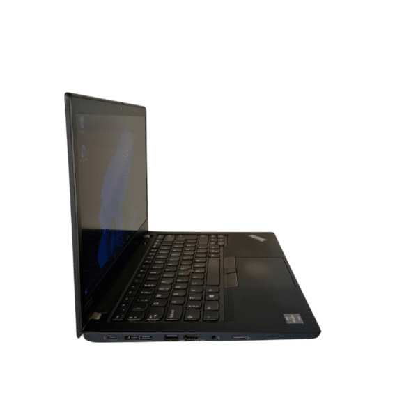 Lenovo ThinkPad T495 | 14,1″ FHD | AMD Ryzen 5 | 16GB | 256GB SSD | Grade B - set fra venstre side