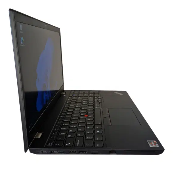 Lenovo ThinkPad L15 Gen 1 | 15,6″ FHD | Ryzen 5 Pro | 16GB | 256GB SSD | Brugt B - set fra venstre side