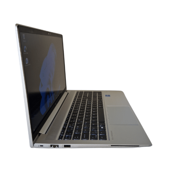 HP EliteBook 650 G9 | 15,6″ | i5 | 16GB | 256GB SSD | Brugt A - set fra venstre side