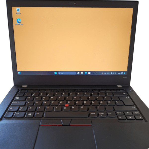 Lenovo Thinkpad A485 | 14,1″ FHD | Ryzen 5 Pro | 16GB | 256GB SSD | Brugt C - vist med blindspot