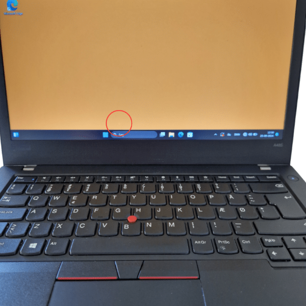 Lenovo Thinkpad A485 | 14,1″ FHD | Ryzen 5 Pro | 16GB | 256GB SSD | Brugt C - vist markeret med blindspot