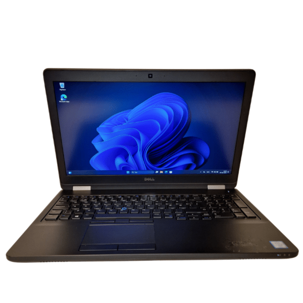 Dell Latitude E5570 | 15,6″ | I5 | 16GB | 128GB SSD | Grade B - vist forfra