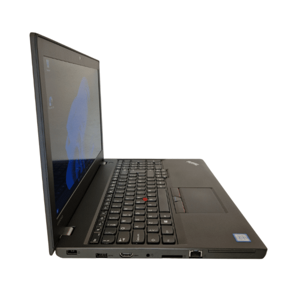 Lenovo ThinkPad T560 | 15,6″ | I7 | 16GB | 256GB SSD | Grade A - vist fra venstre side