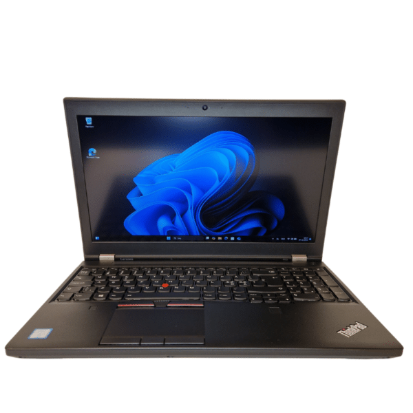 Lenovo Thinkpad P50 | 15,6″ | I7 | 32GB | 256GB SSD | Grade B - vist forfra