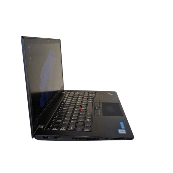 Lenovo ThinkPad T460s | 14,1″ FHD | Touch | i5 | 8GB | 256GB SSD | Brugt B - vist fra venstre side