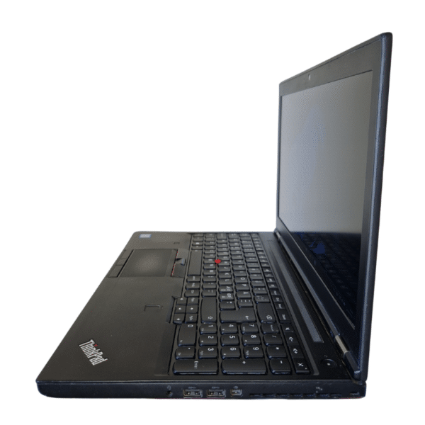 Lenovo Thinkpad P50 | 15,6″ | M1000M 4GB | I7 | 32GB | 512GB SSD | Grade C - vist fra højre side