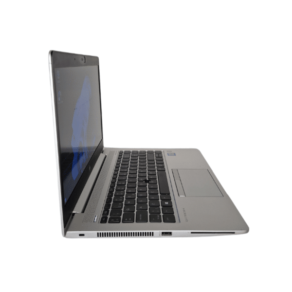 HP EliteBook 840 G5 | 14,1″ | i7 | 16GB | 256GB SSD | Brugt B - vist fra venstre side