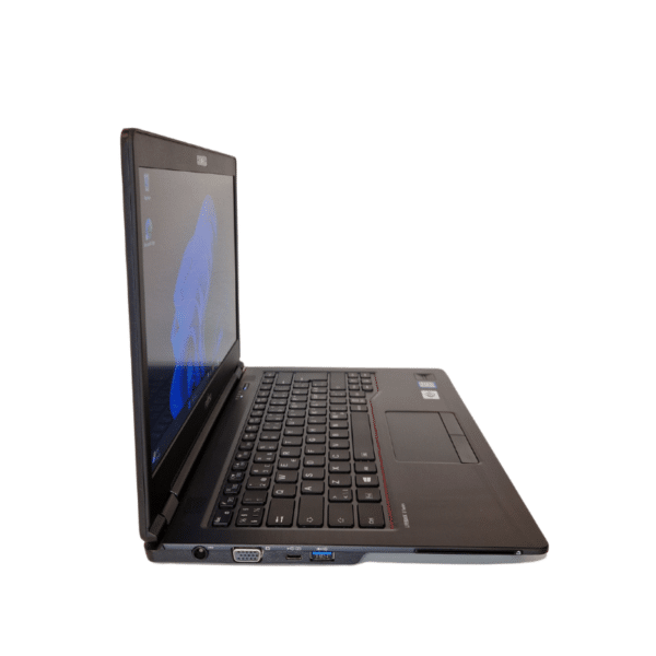 Fujitsu Lifebook U748 | 14,1″ FHD | I7 | 16GB | 512GB SSD | Grade B - vist fra venstre side