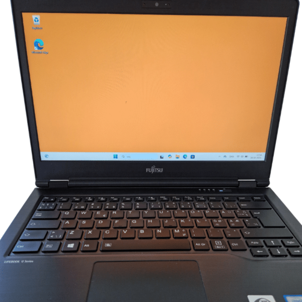 Fujitsu Lifebook U748 | 14,1″ FHD | I7 | 16GB | 512GB SSD | Grade C - vist med lille sort plet på skærm