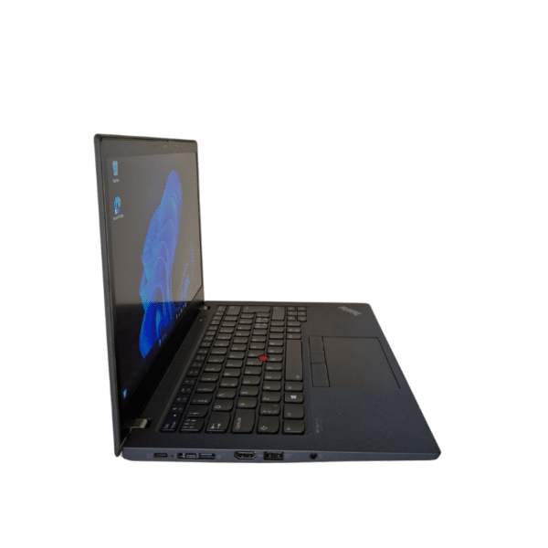 Lenovo ThinkPad T14s Gen 2 | 14,1″ FHD | I7 | 16GB | 512GB SSD | Brugt A - vist fra venstre side